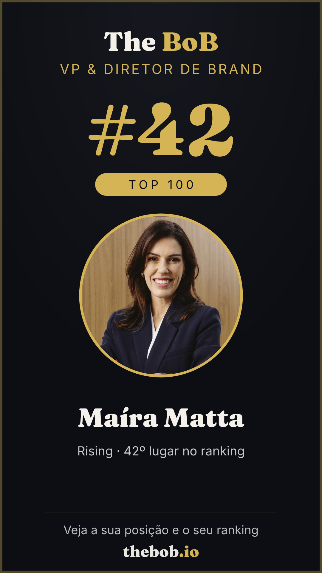 Selo The BoB · Maíra Matta