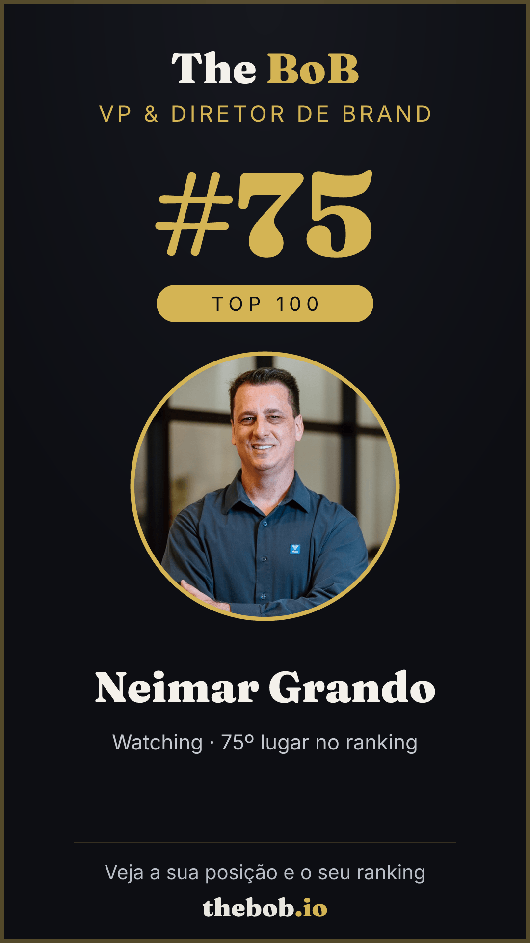 Selo The BoB · Neimar Grando