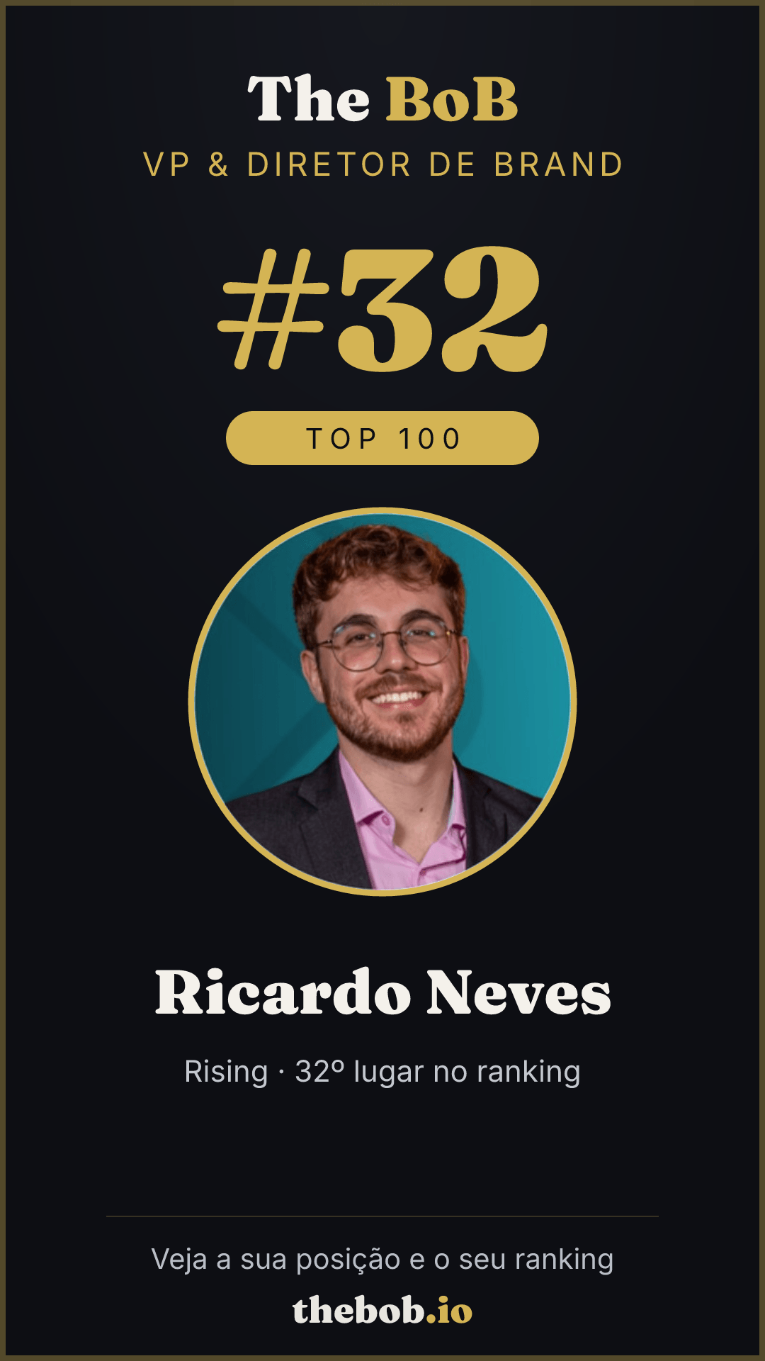 Selo The BoB · Ricardo Neves