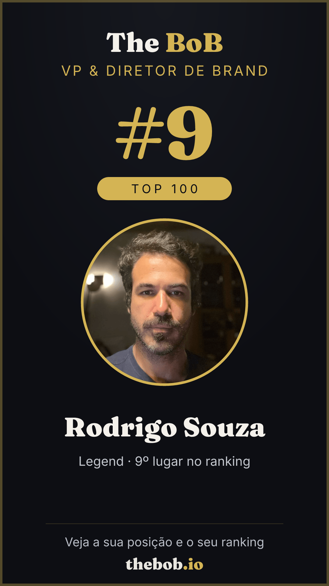 Selo The BoB · Rodrigo Souza