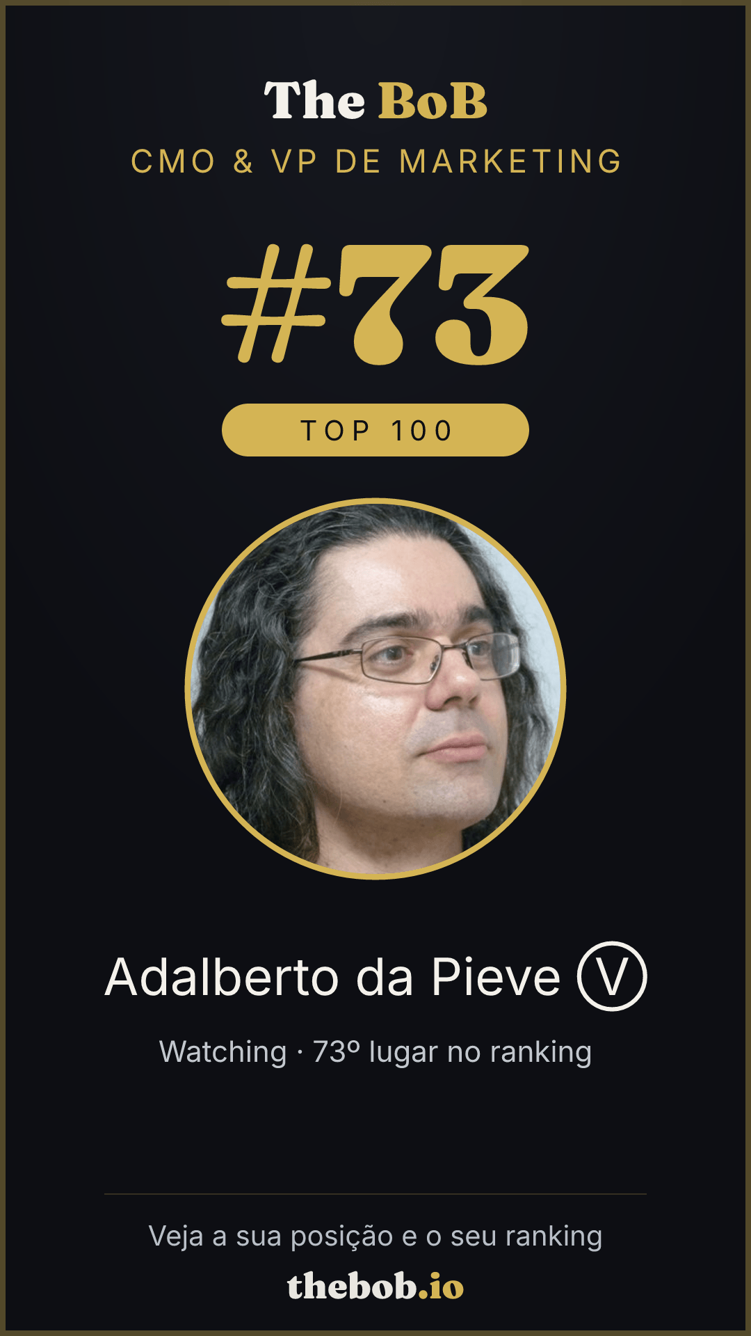 Selo The BoB · Adalberto da Pieve Ⓥ