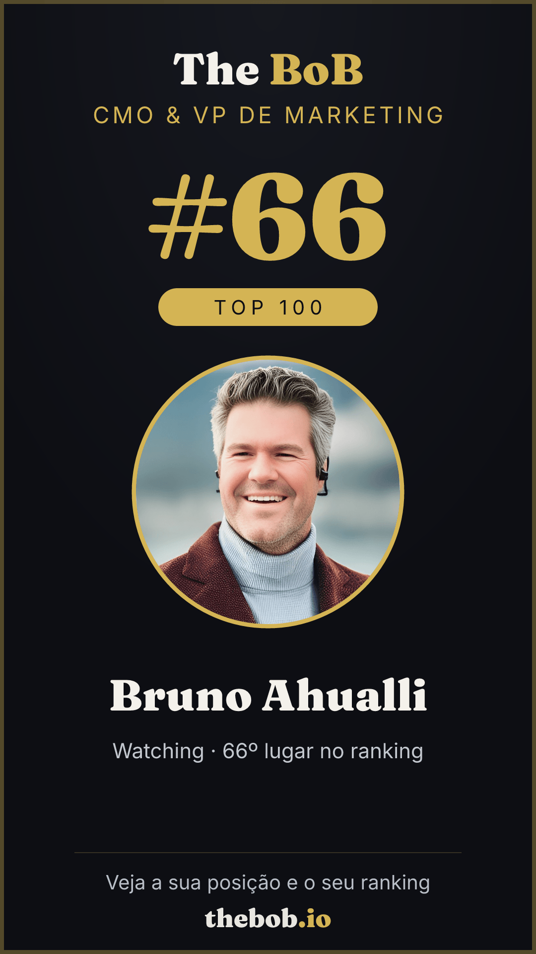 Selo The BoB · Bruno Ahualli