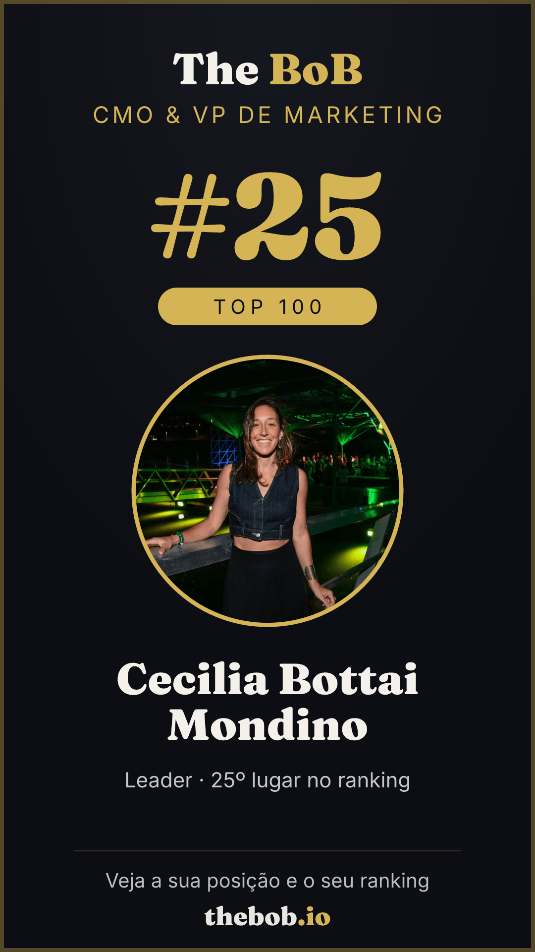 Selo The BoB · Cecilia Bottai Mondino