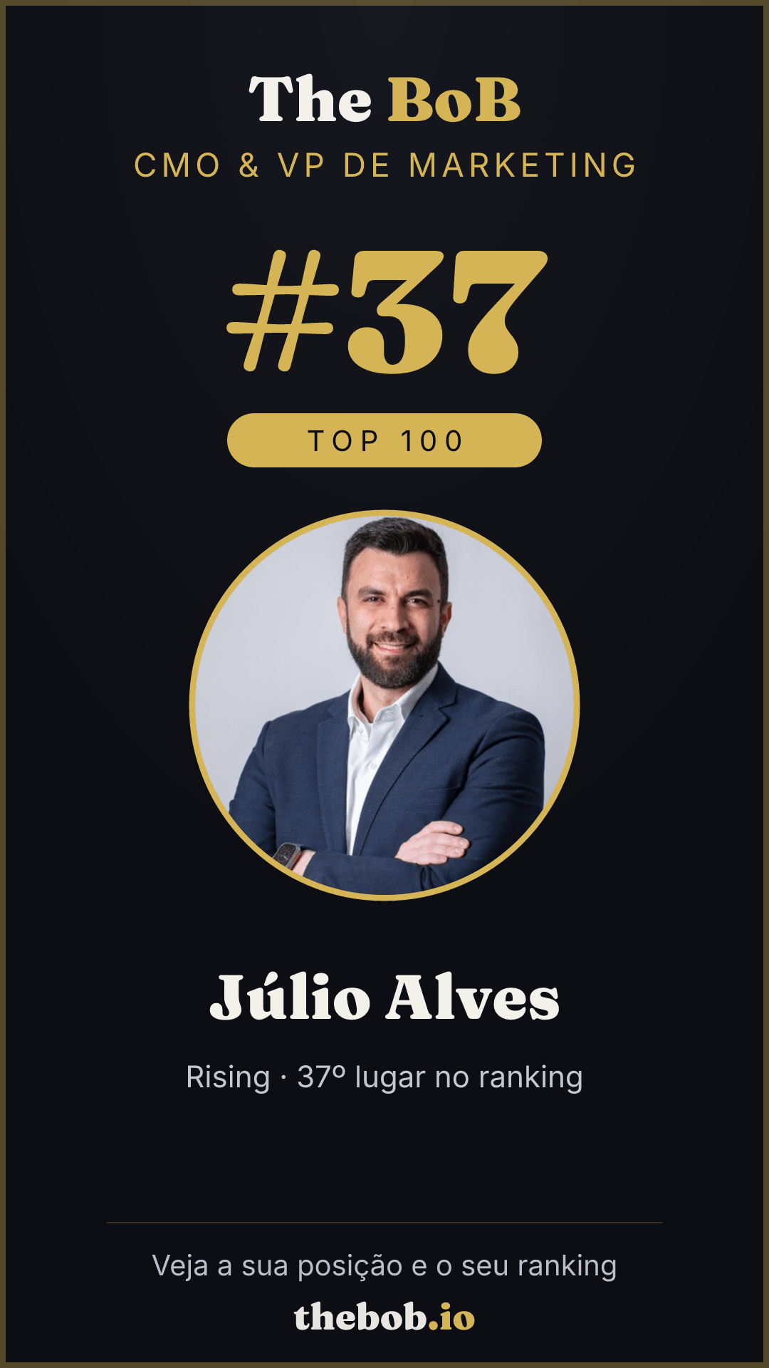 Selo The BoB · Júlio Alves