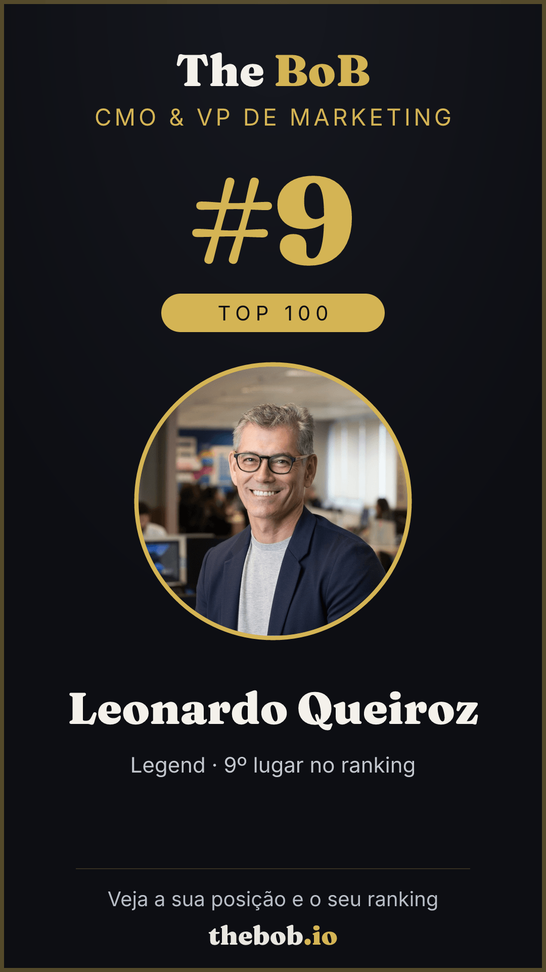 Selo The BoB · Leonardo Queiroz