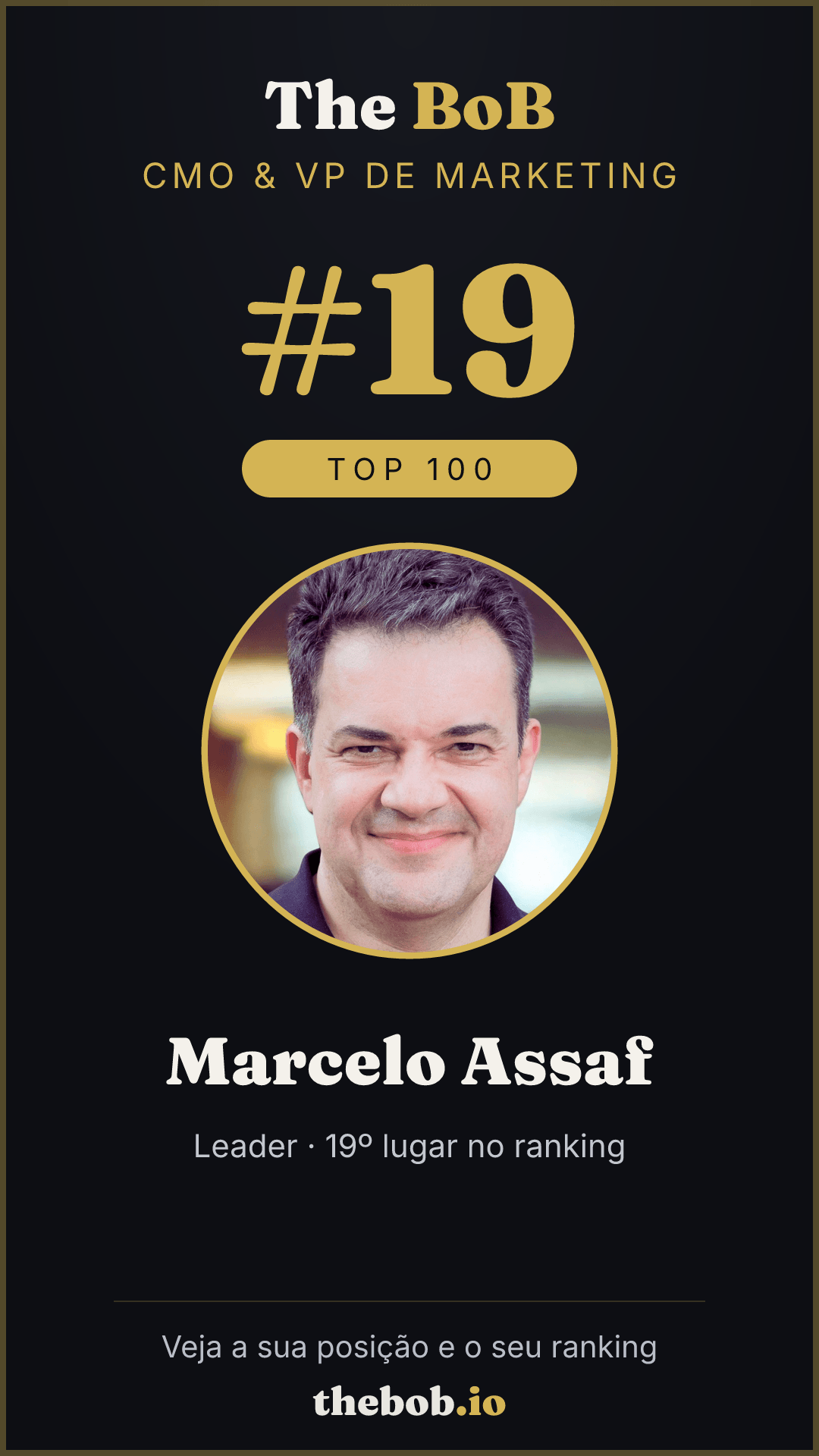 Selo The BoB · Marcelo Assaf