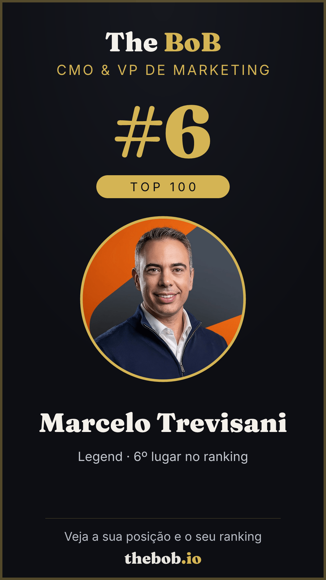 Selo The BoB · Marcelo Trevisani