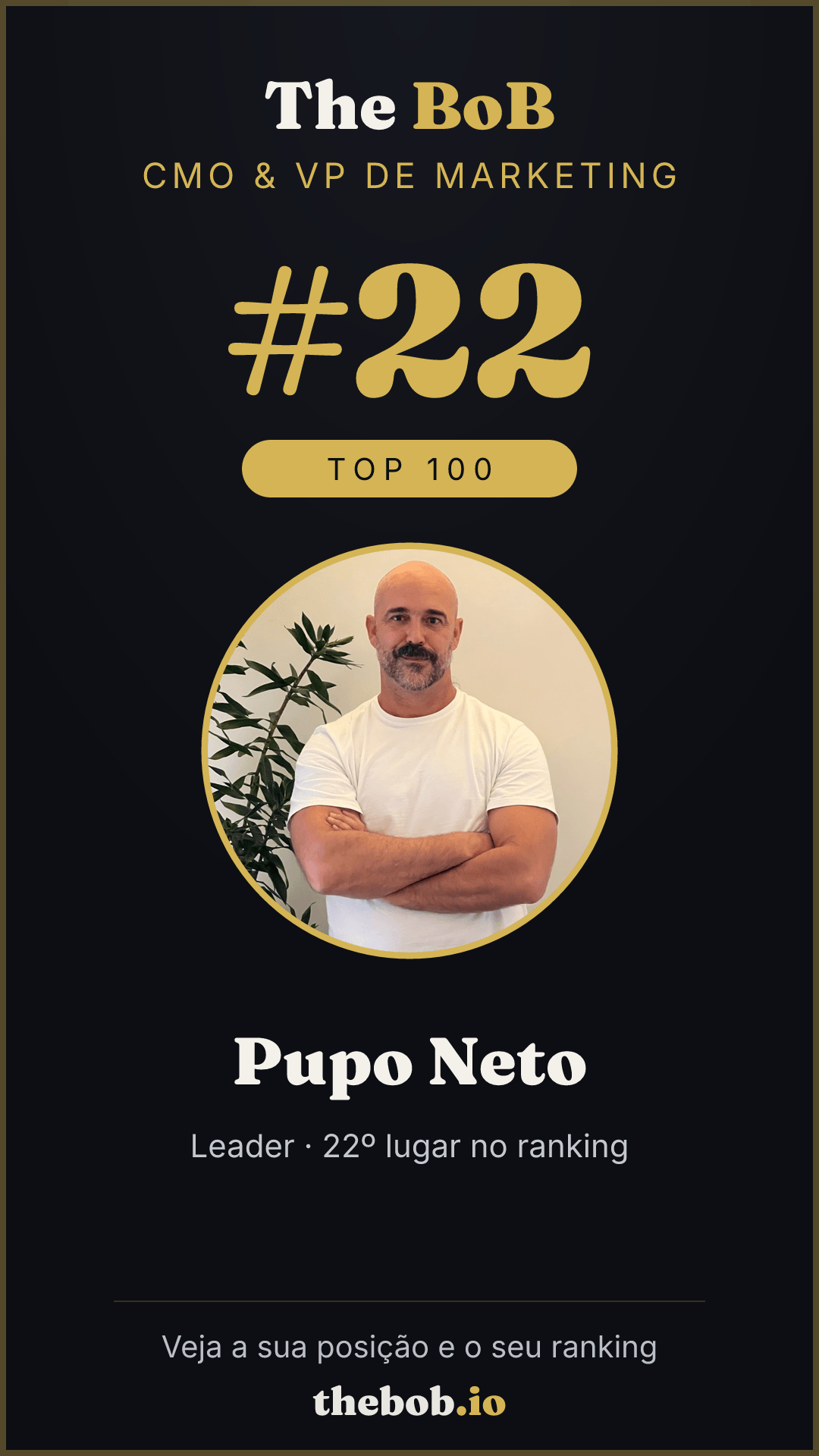 Selo The BoB · Pupo Neto