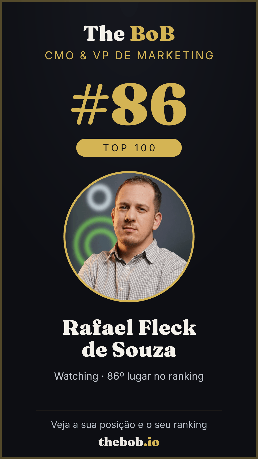Selo The BoB · Rafael Fleck de Souza