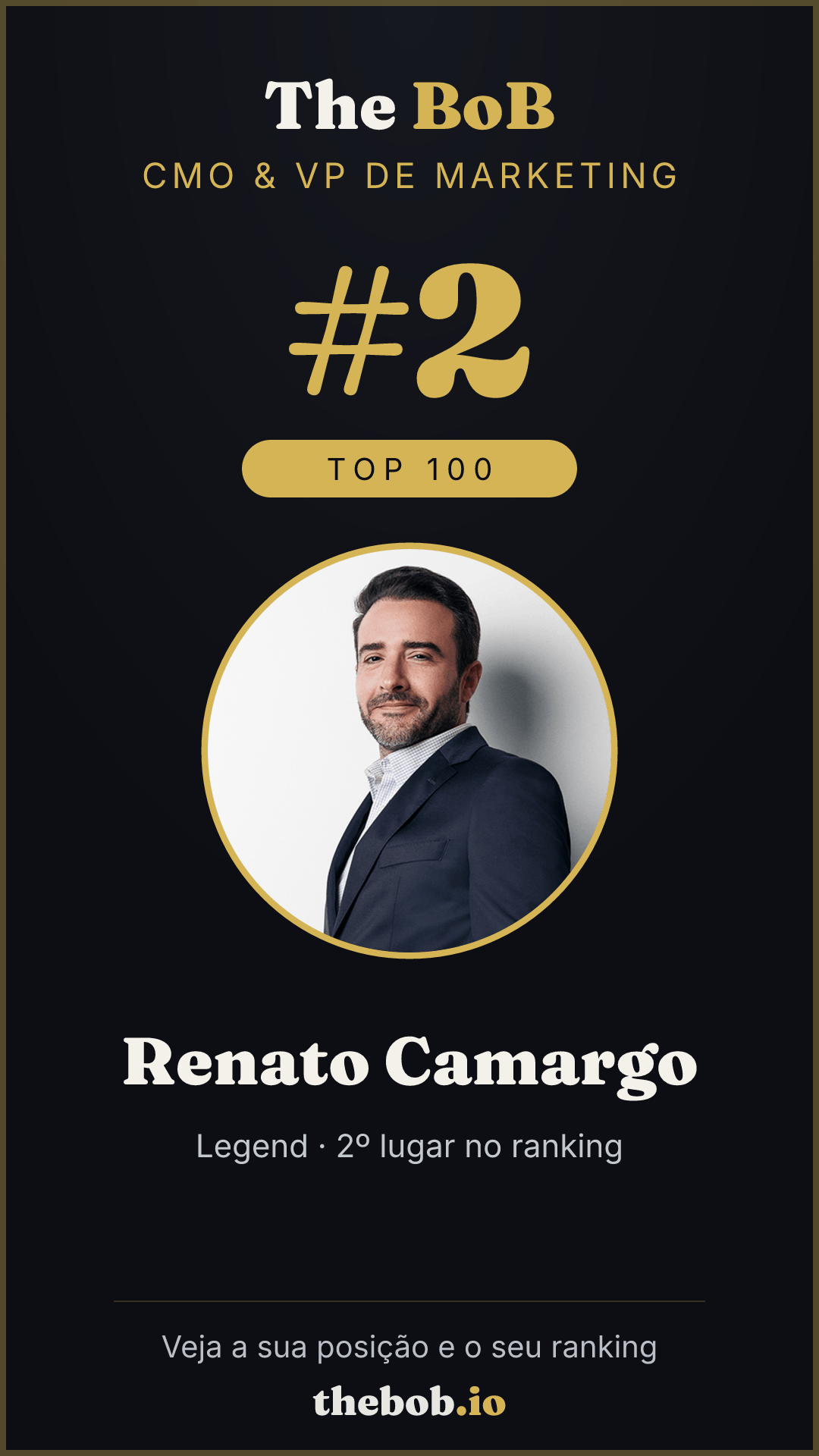 Selo The BoB · Renato Camargo