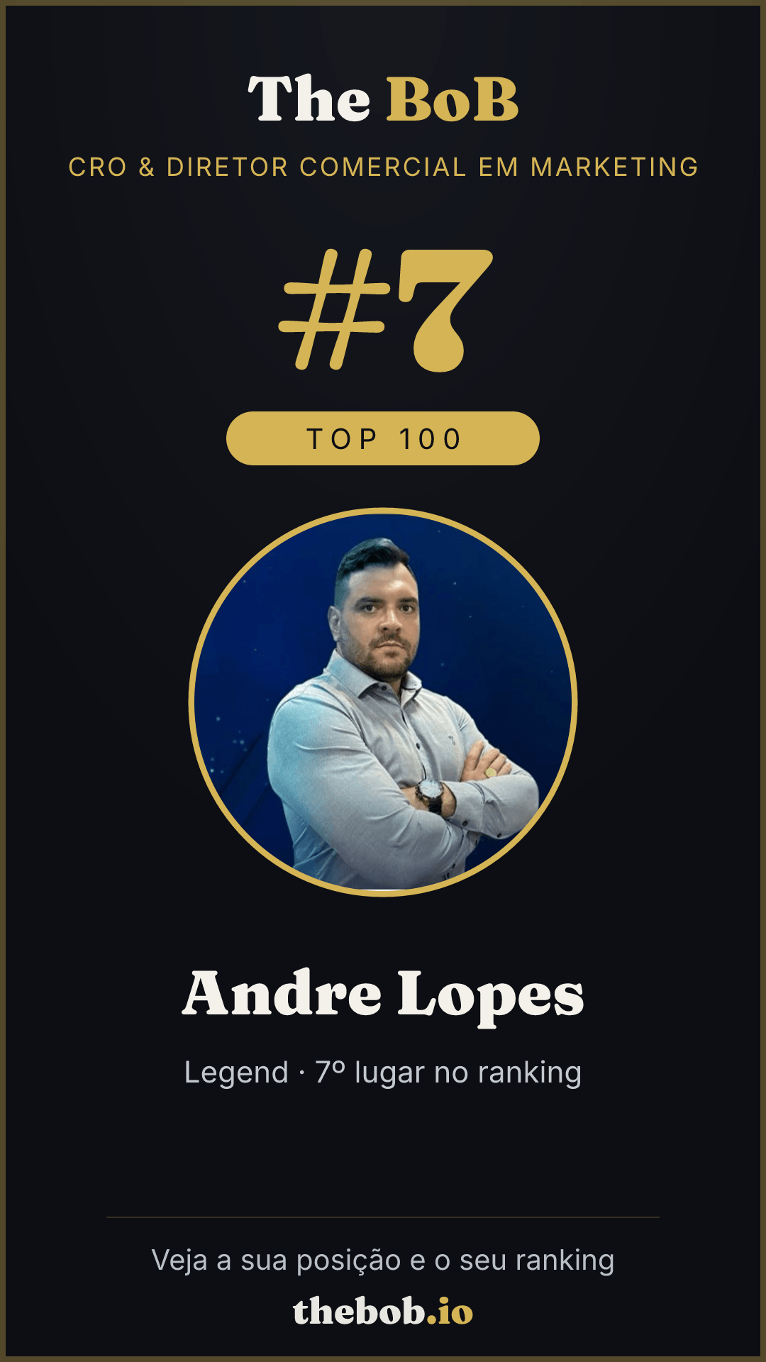 Selo The BoB · Andre Lopes