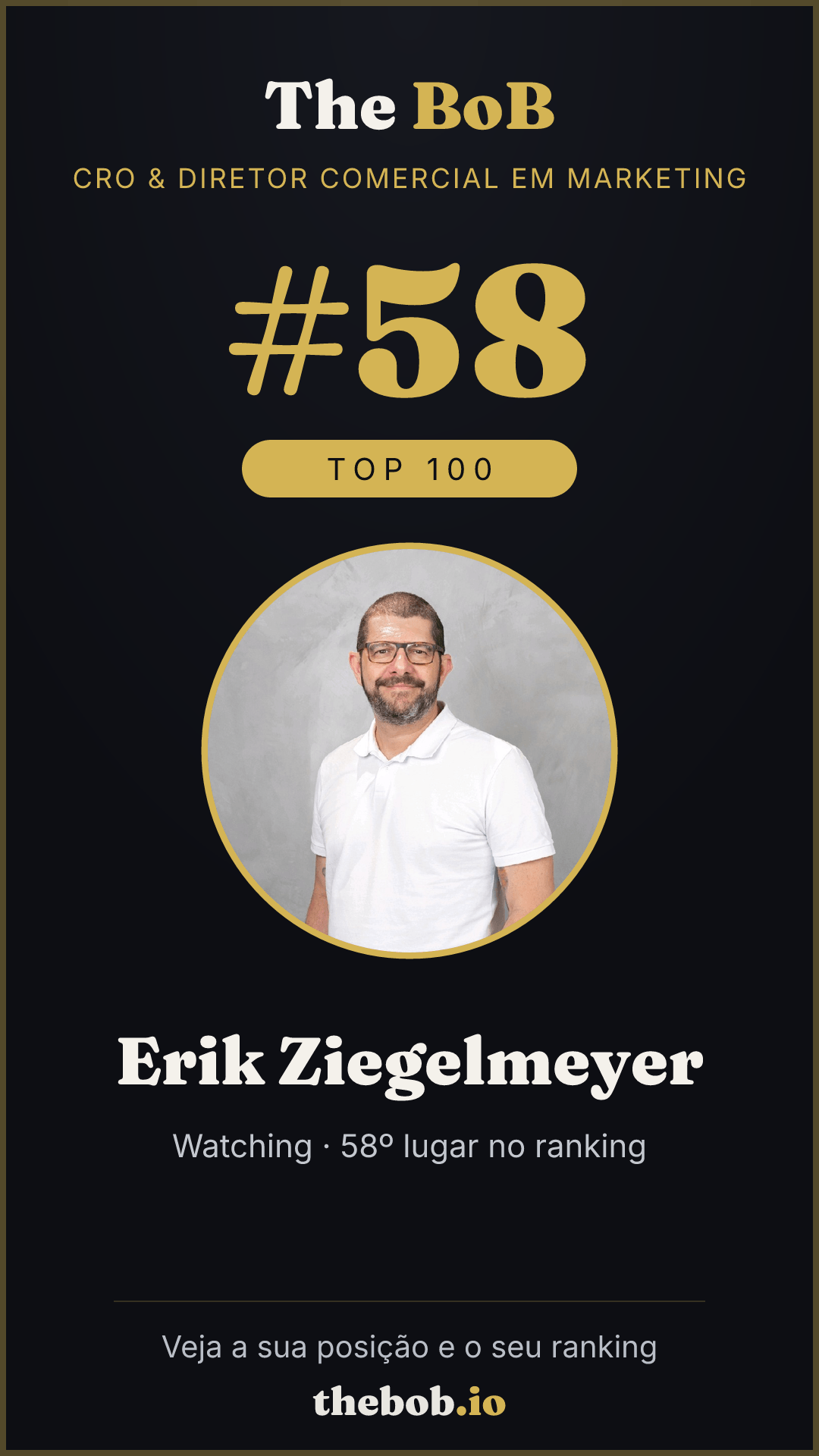 Selo The BoB · Erik Ziegelmeyer