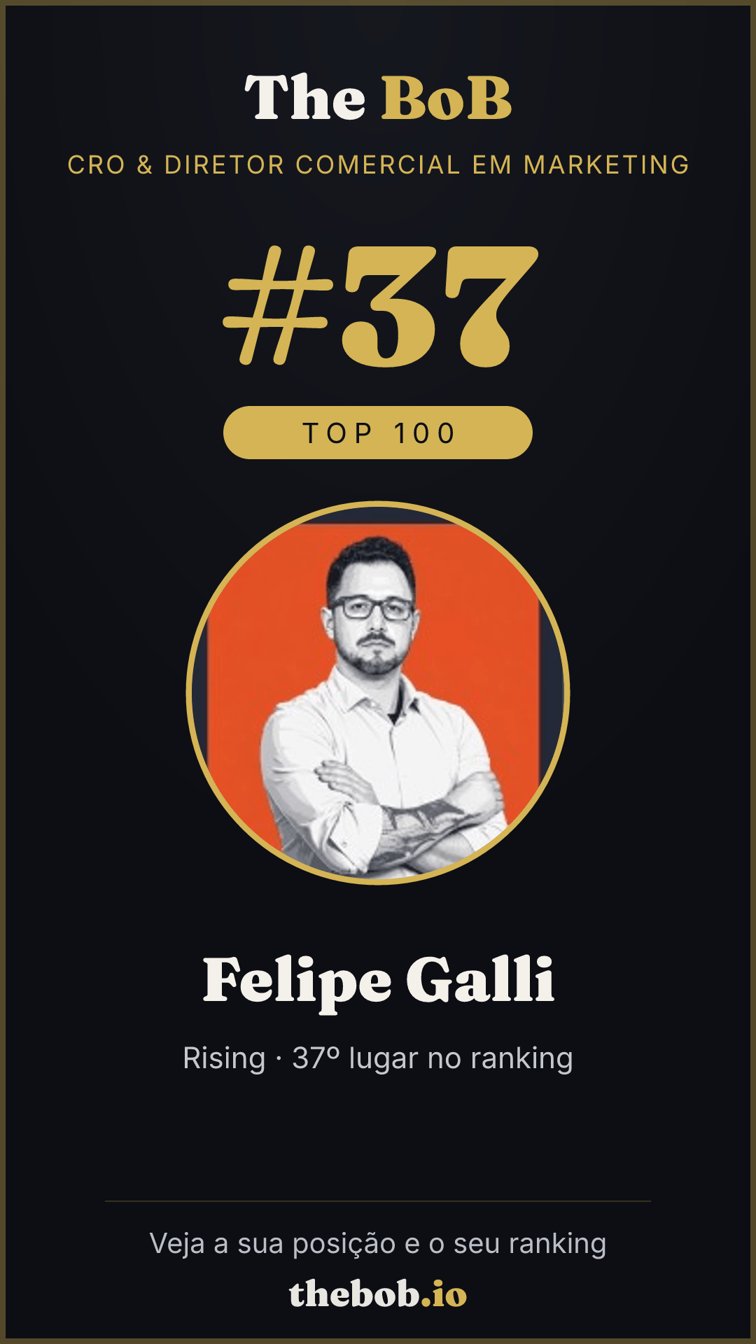 Selo The BoB · Felipe Galli