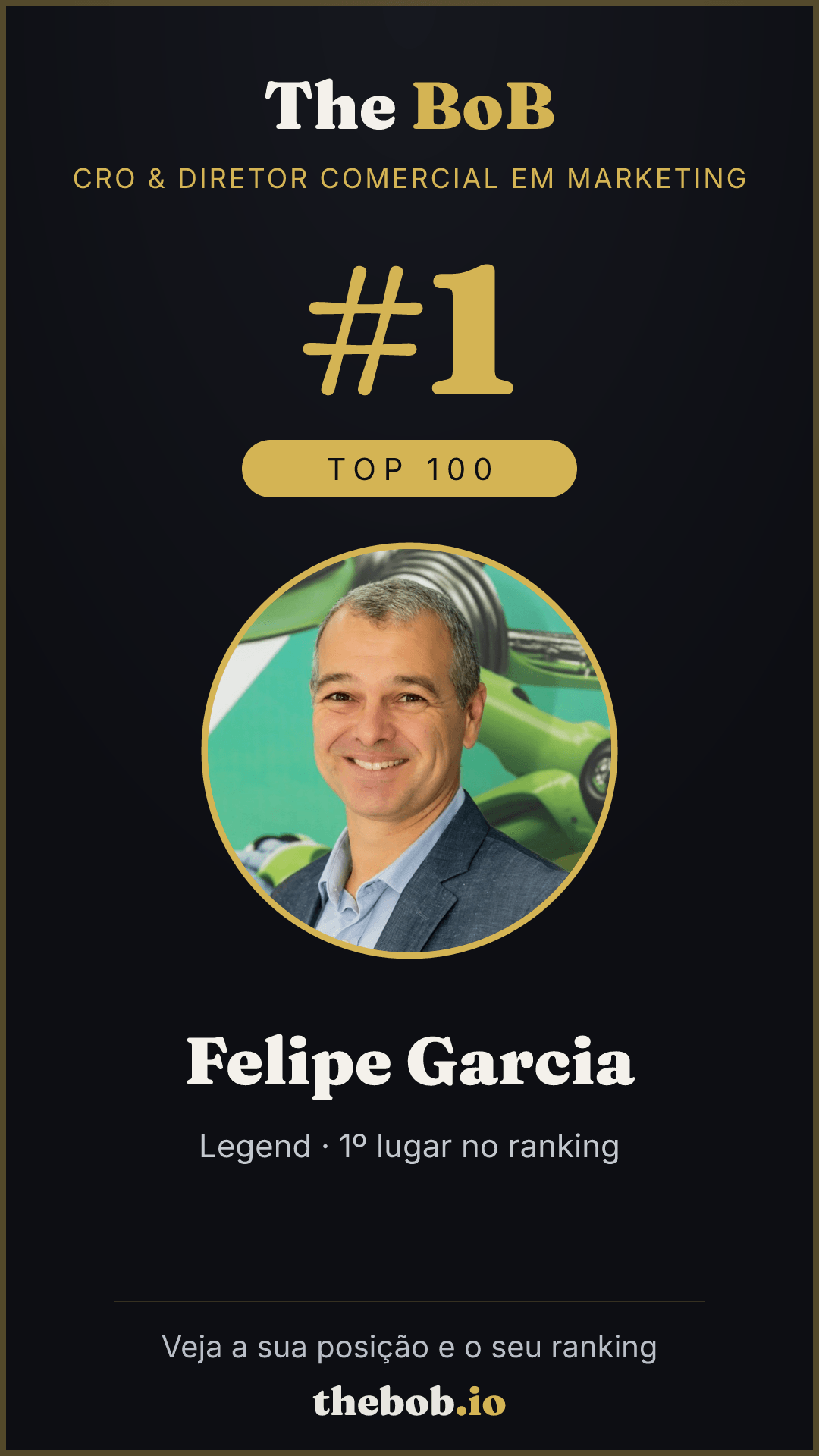 Selo The BoB · Felipe Garcia