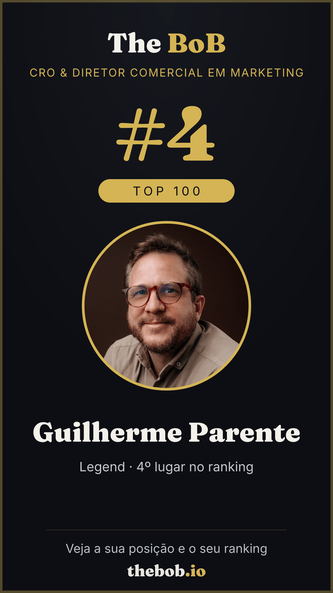 Selo The BoB · Guilherme Parente