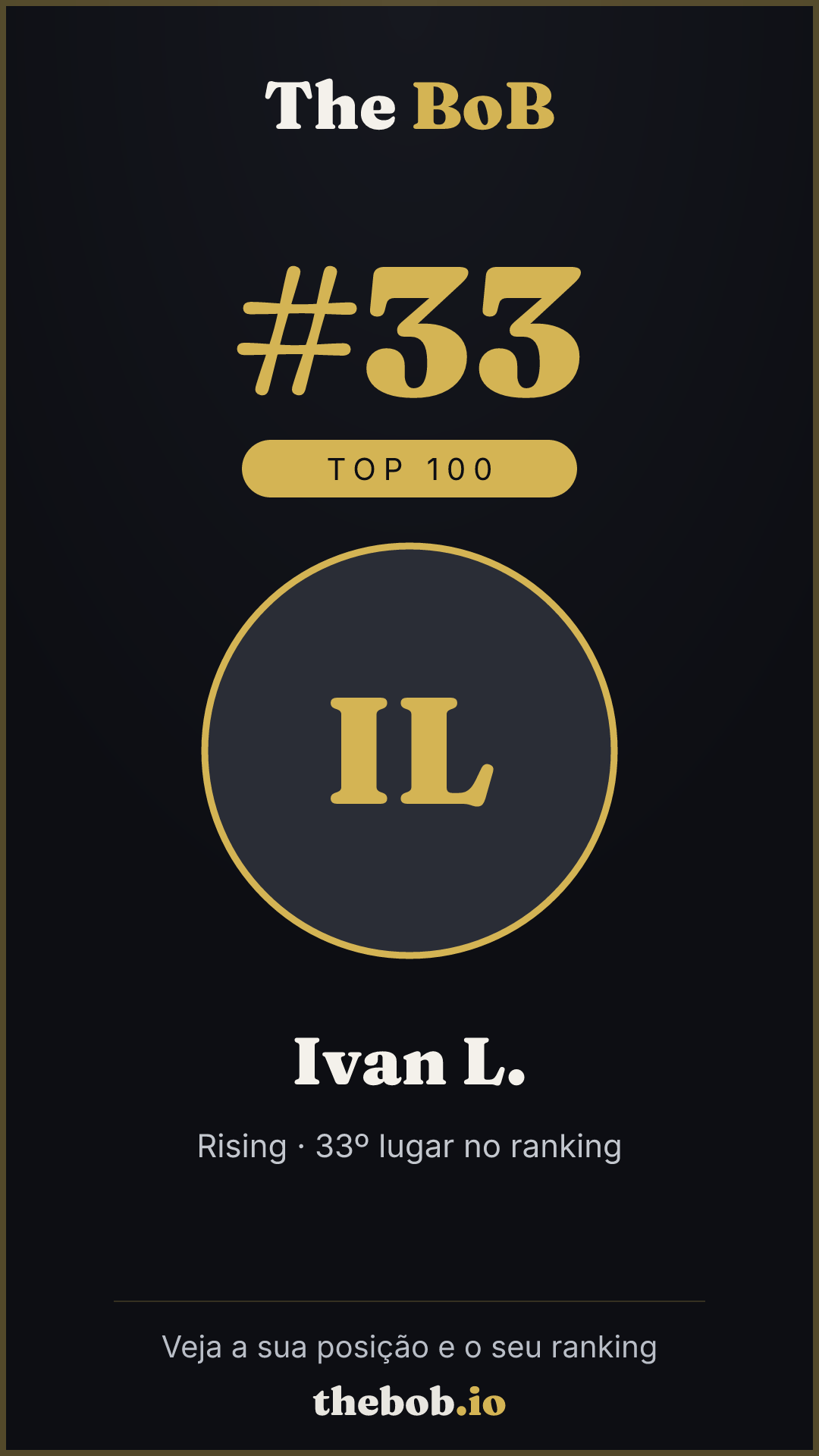 Selo The BoB · Ivan L.