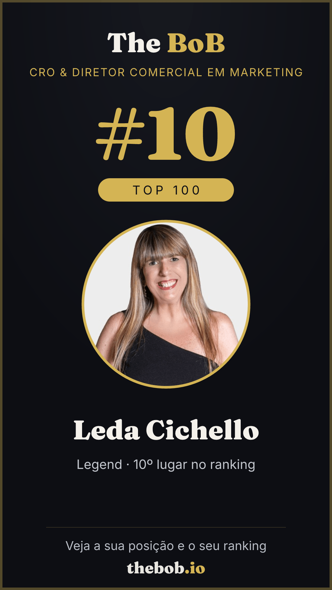Selo The BoB · Leda Cichello