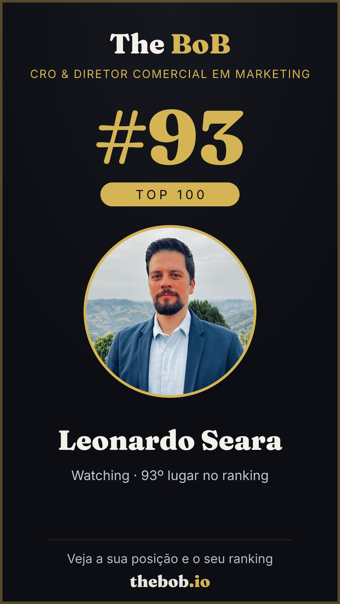 Selo The BoB · Leonardo Seara