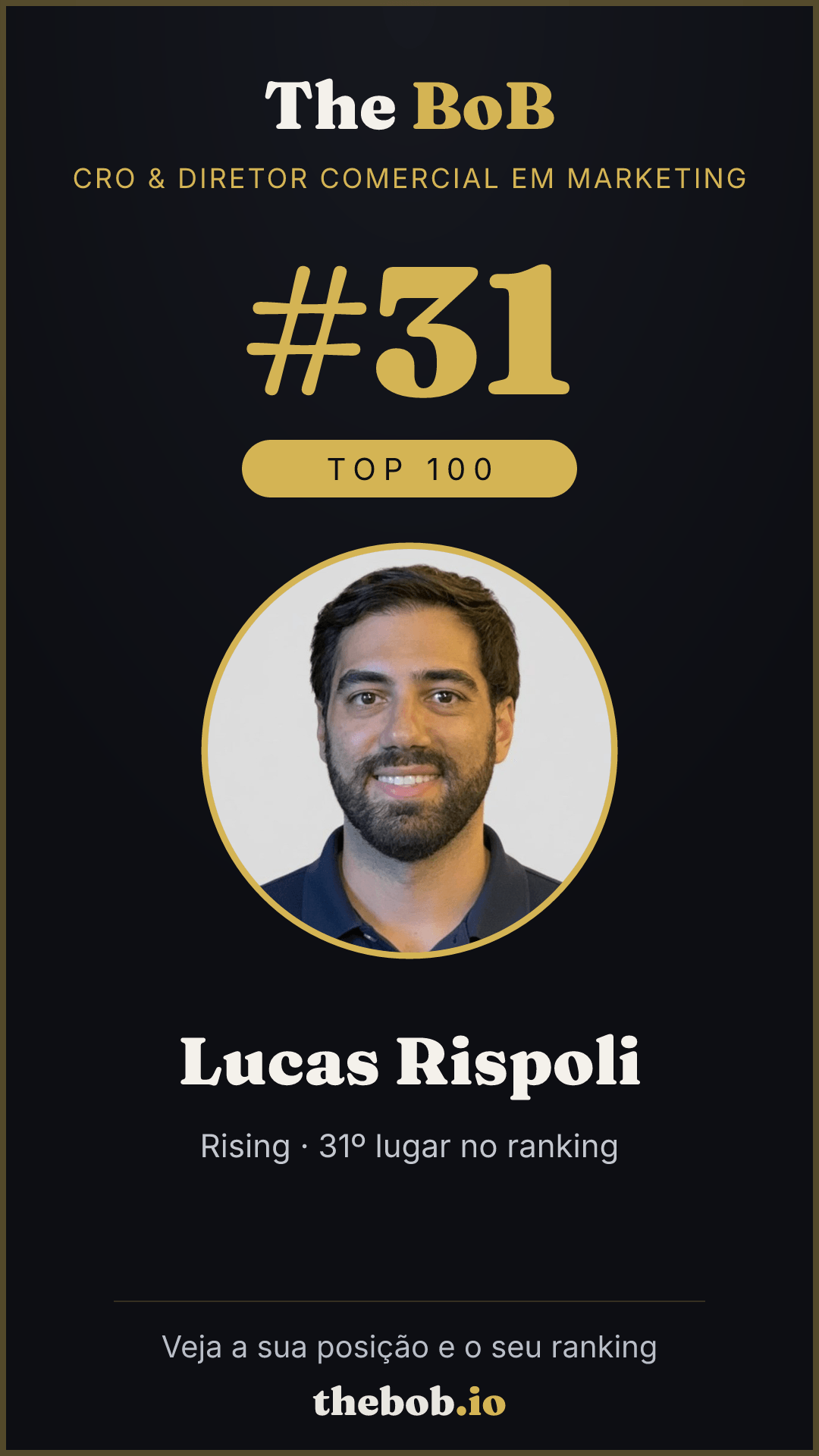 Selo The BoB · Lucas Rispoli