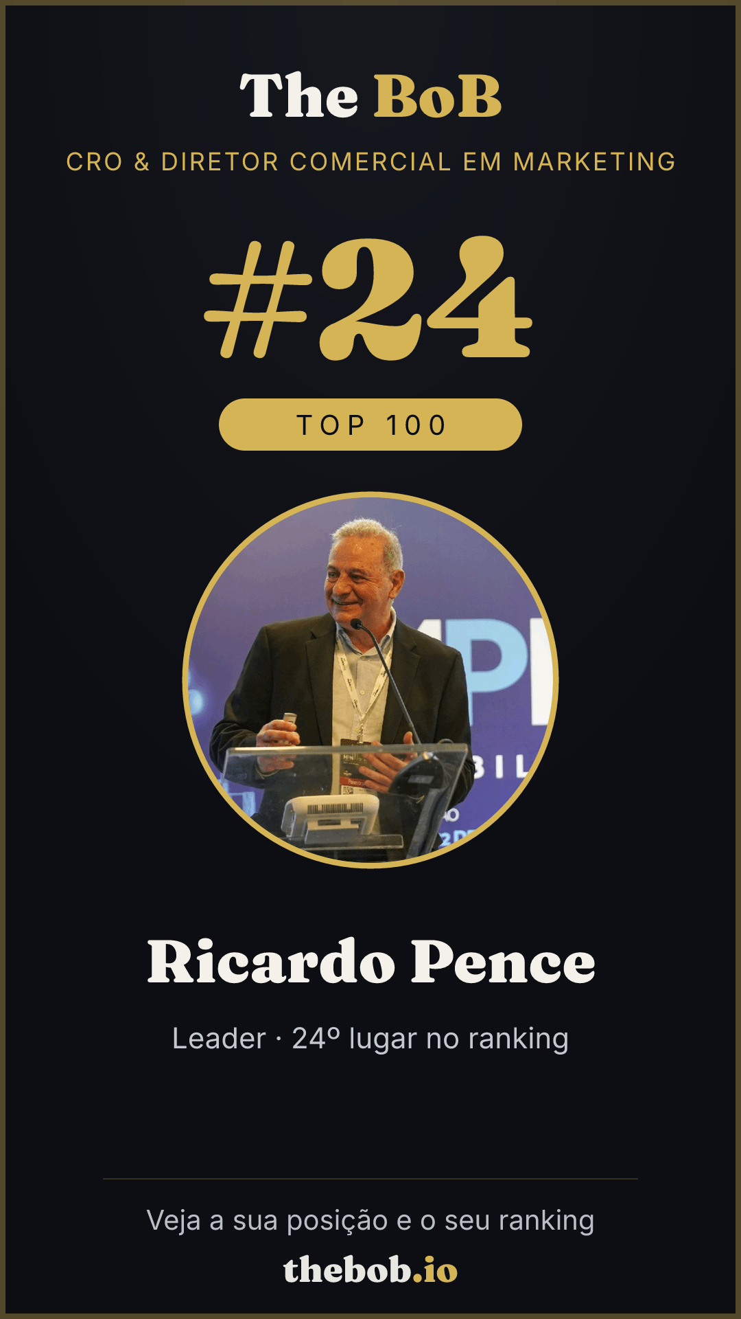 Selo The BoB · Ricardo Pence