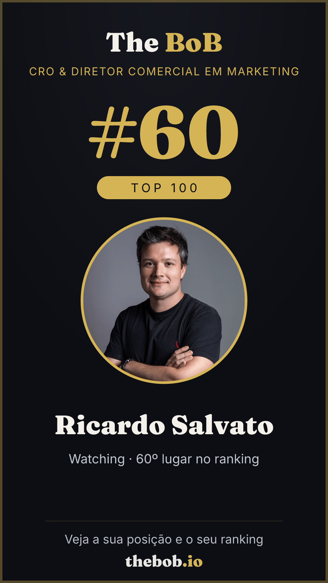 Selo The BoB · Ricardo Salvato