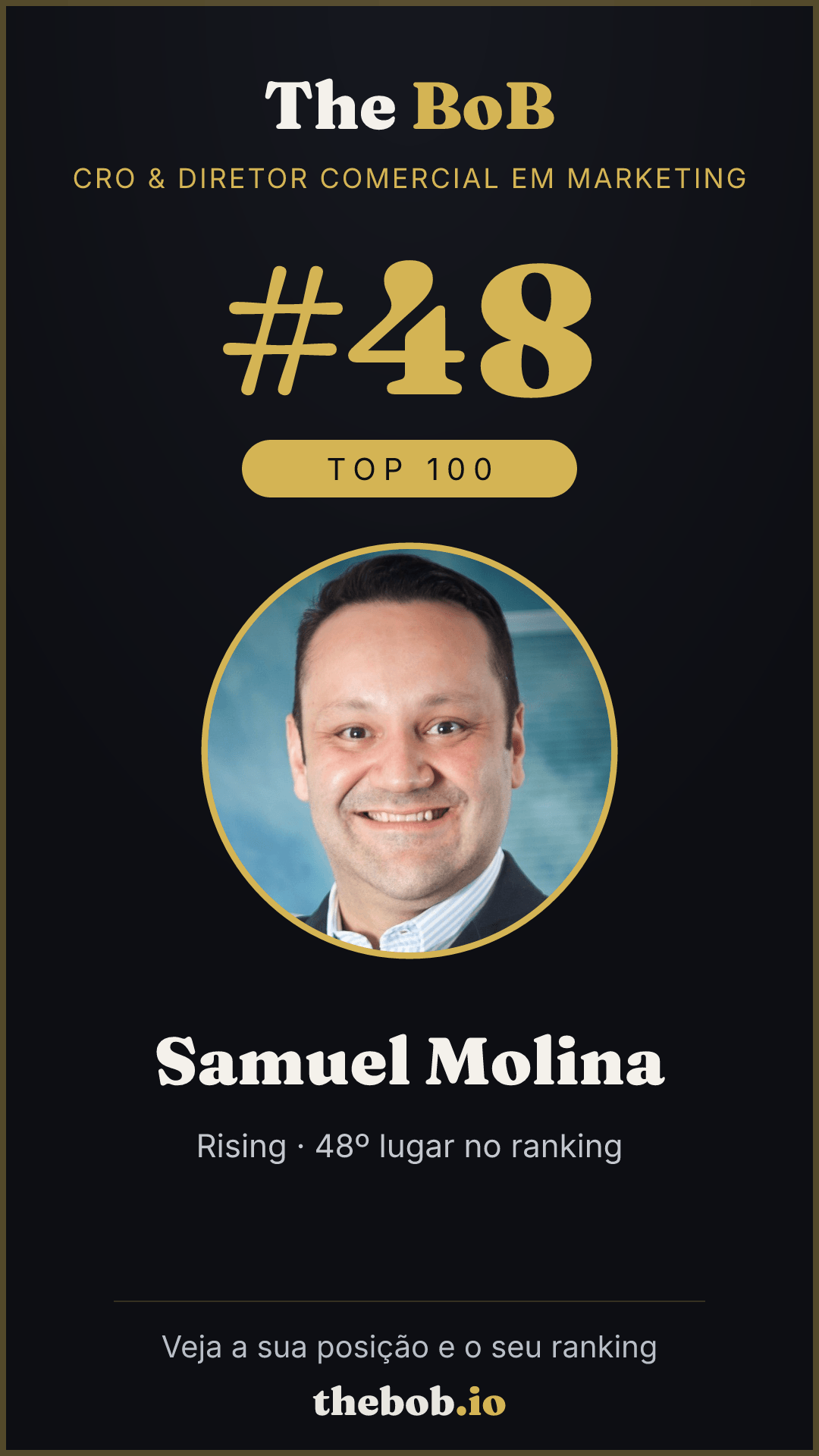 Selo The BoB · Samuel Molina