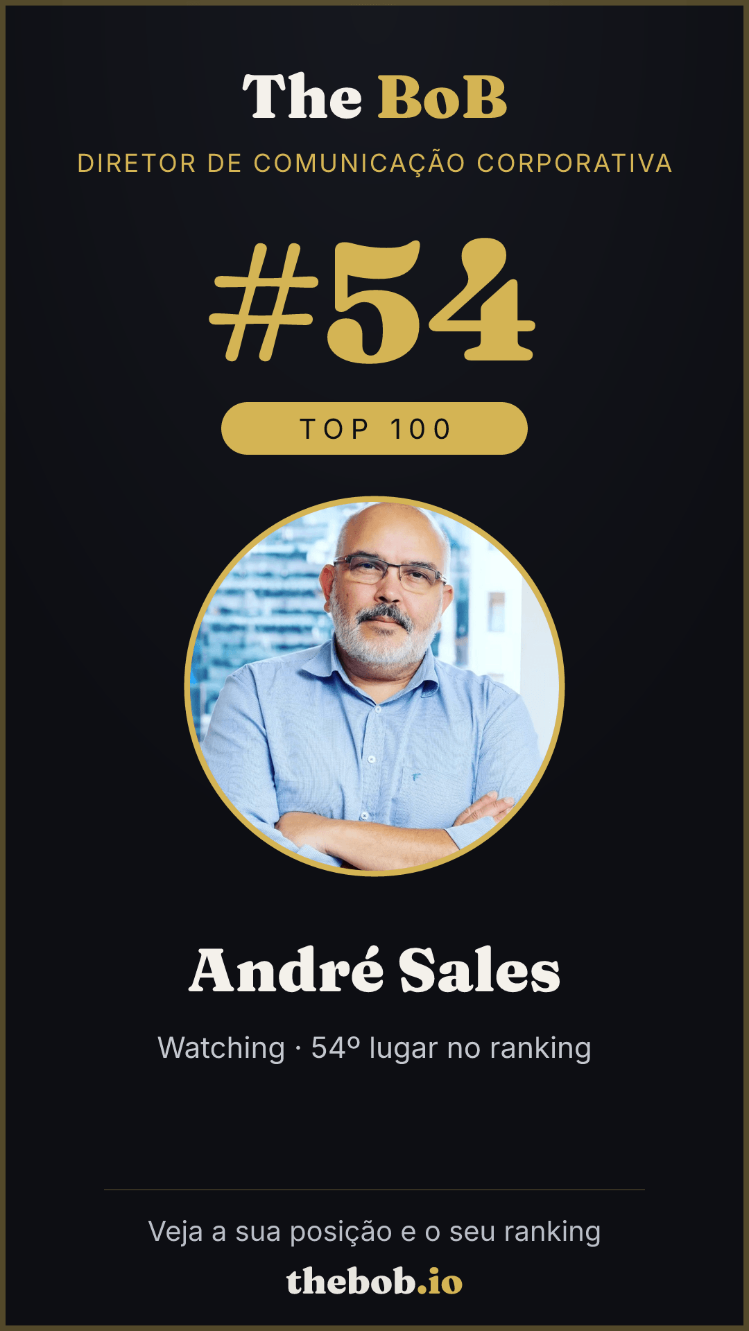 Selo The BoB · André Sales
