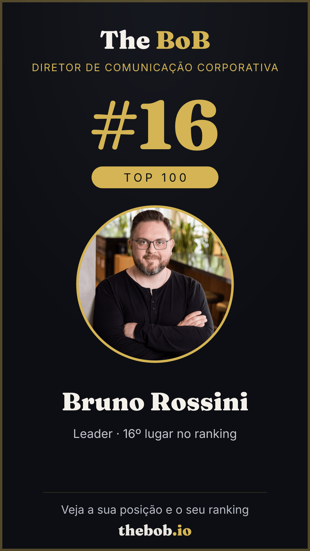 Selo The BoB · Bruno Rossini