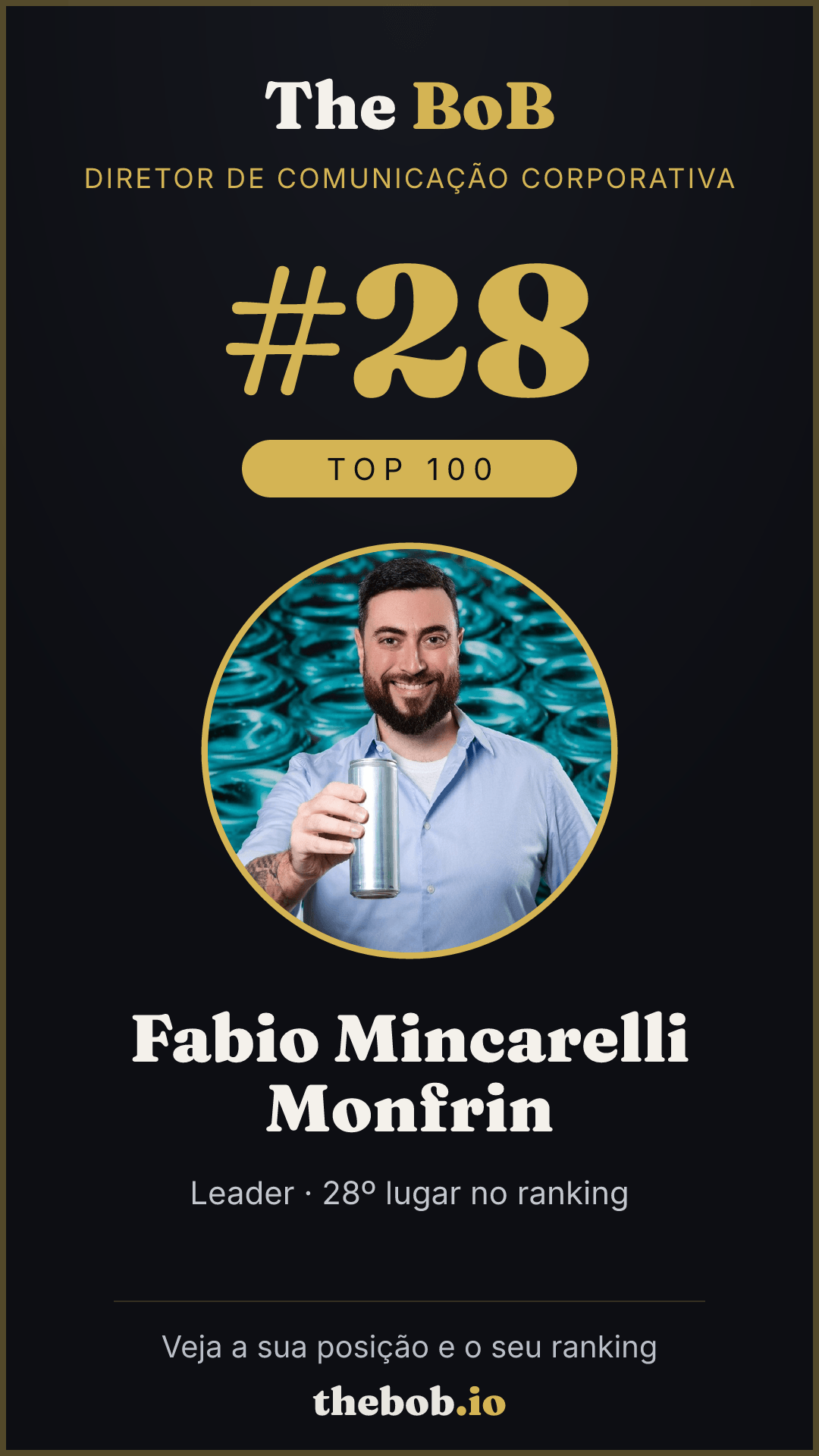 Selo The BoB · Fabio Mincarelli Monfrin