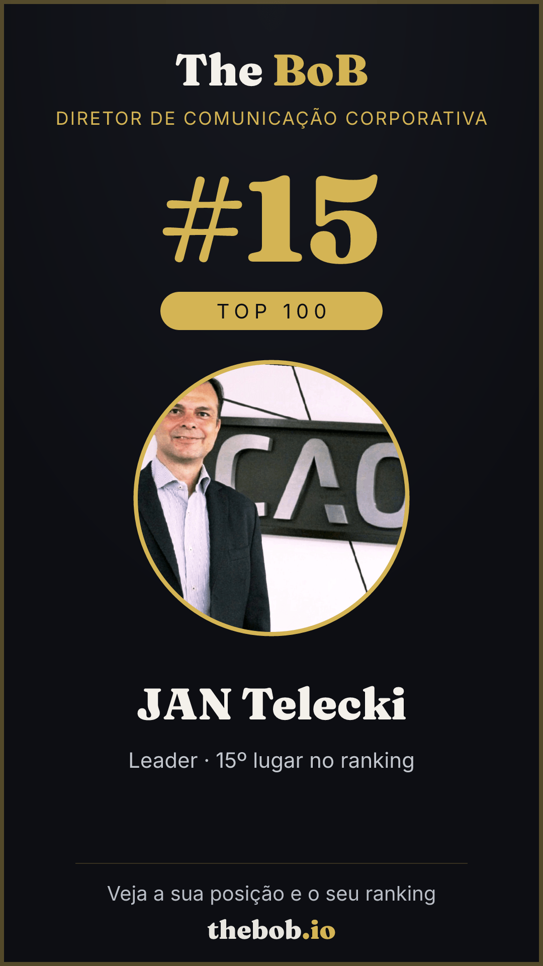 Selo The BoB · JAN Telecki
