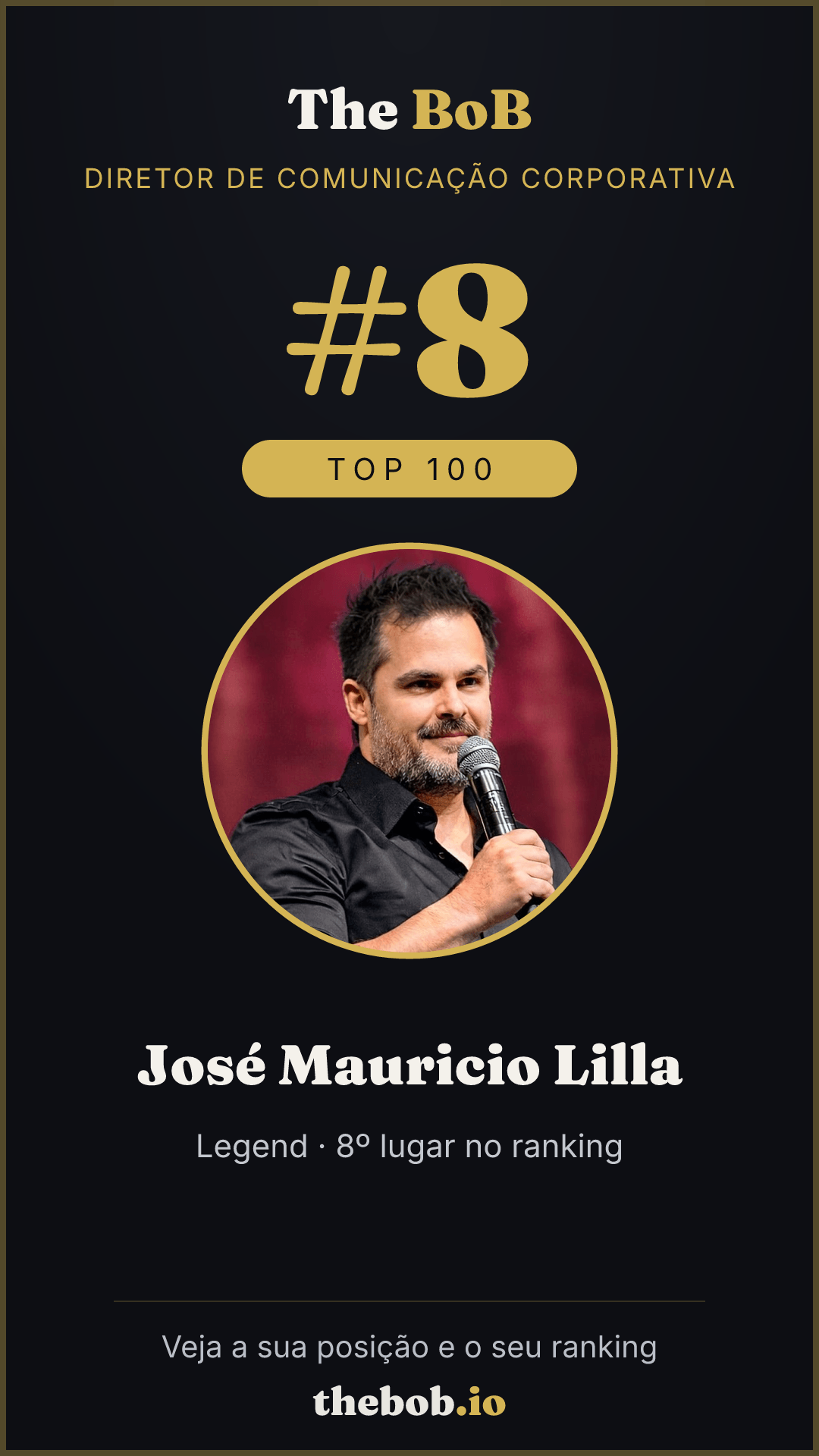 Selo The BoB · José Mauricio Lilla