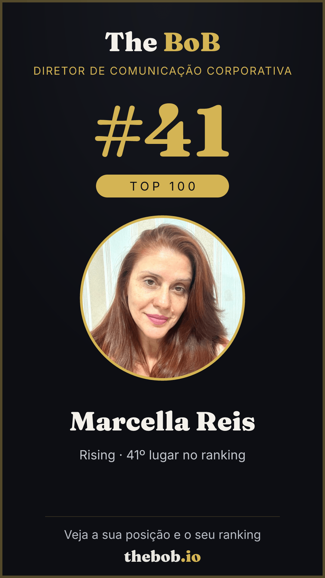 Selo The BoB · Marcella Reis