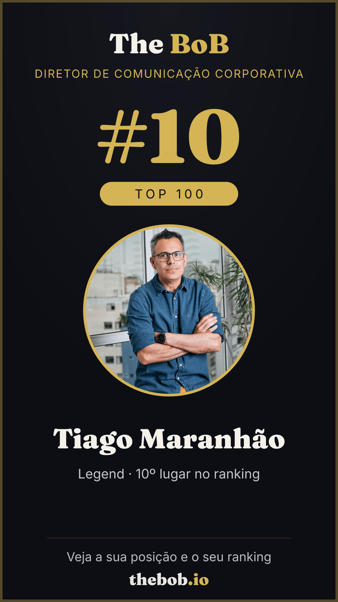 Selo The BoB · Tiago Maranhão