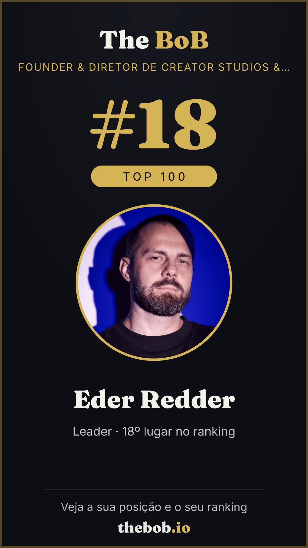 Selo The BoB · Eder Redder