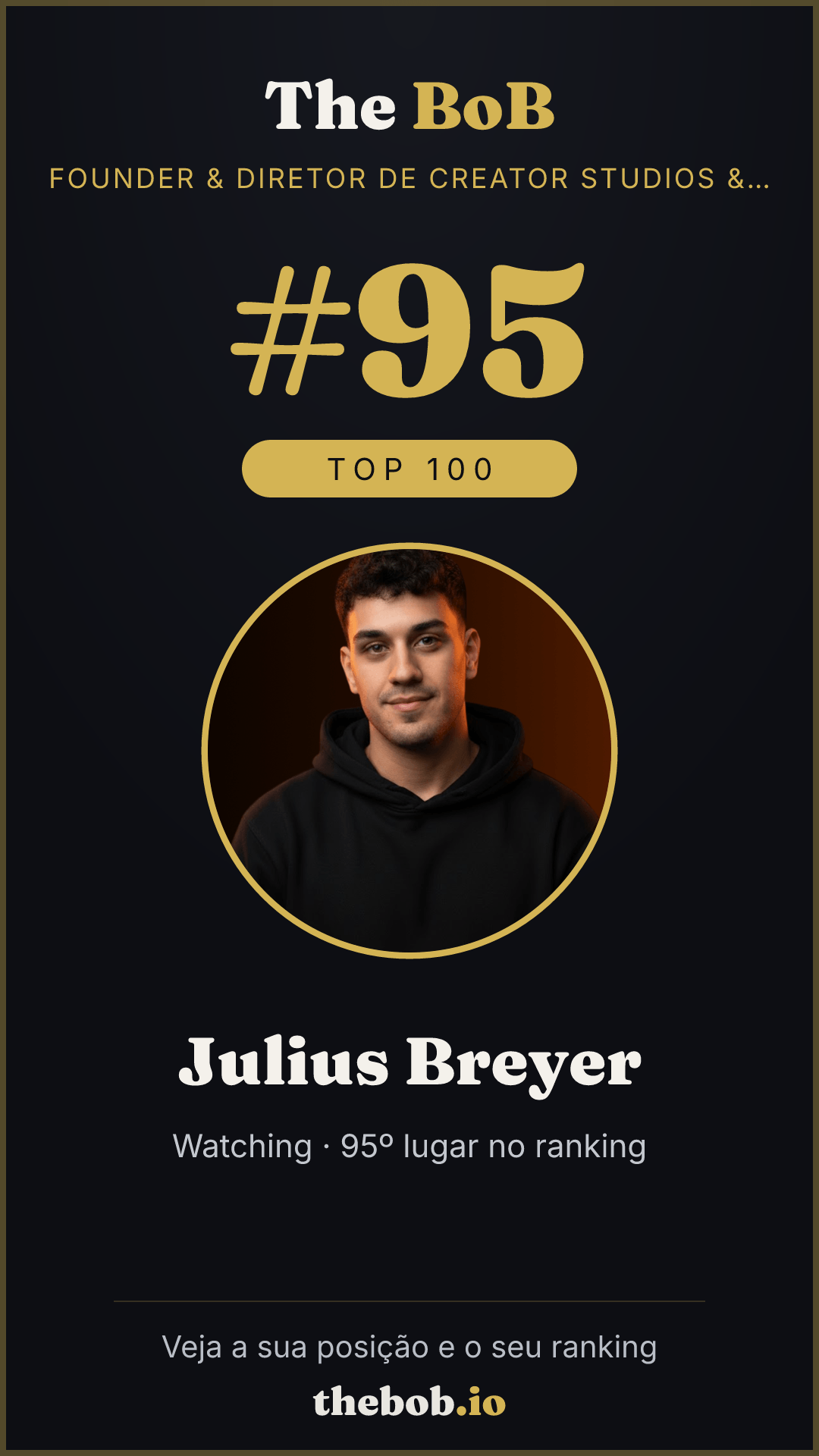 Selo The BoB · Julius Breyer