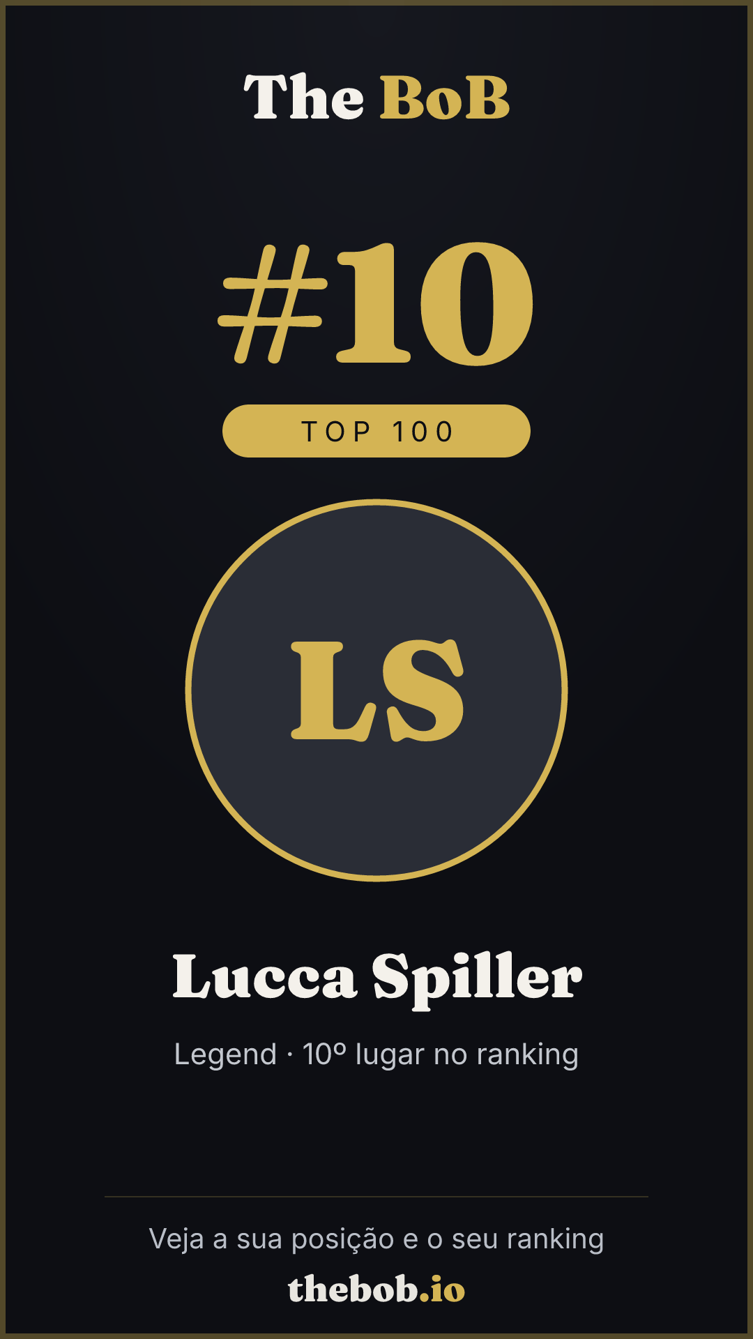 Selo The BoB · Lucca Spiller