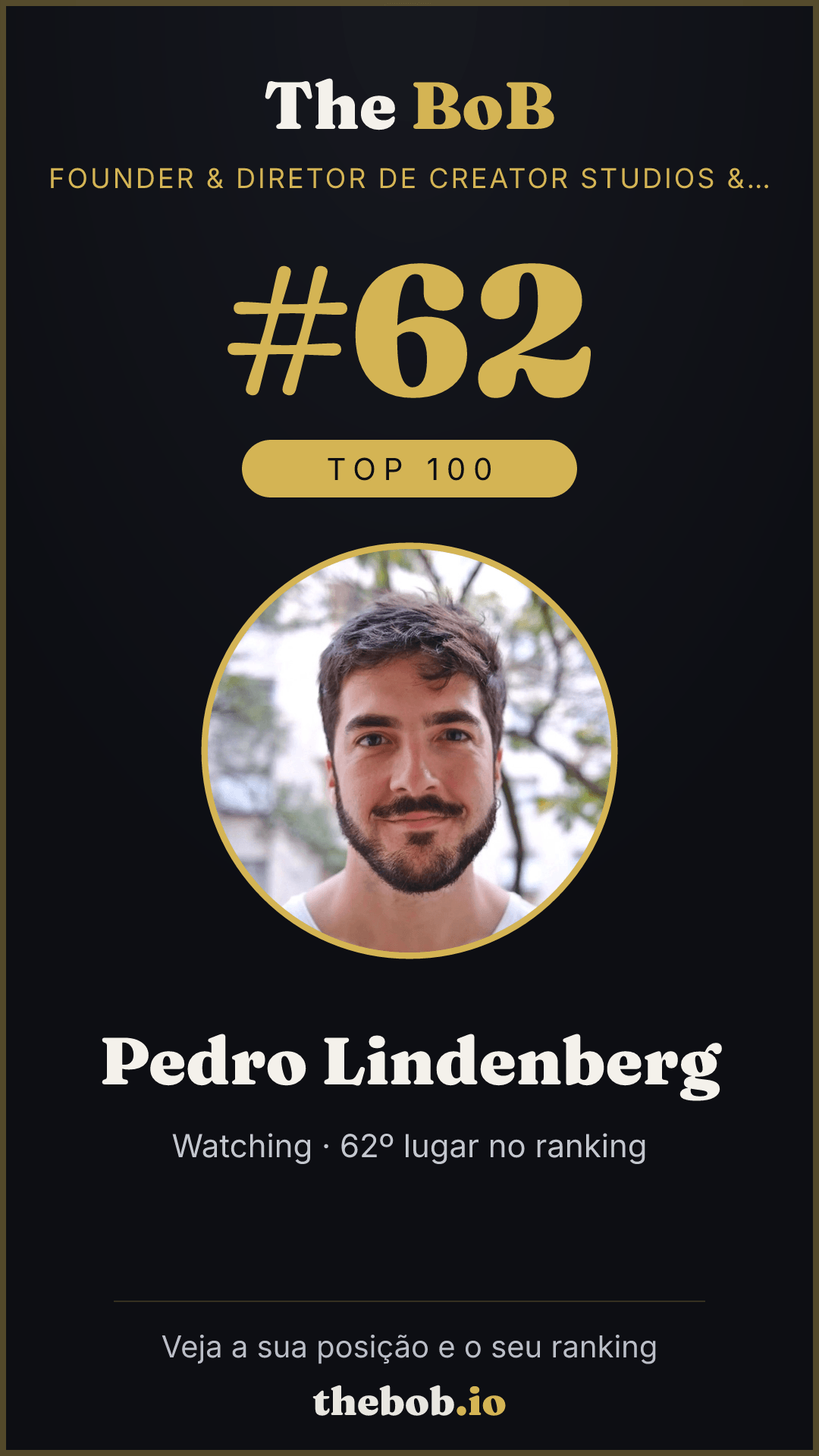 Selo The BoB · Pedro Lindenberg