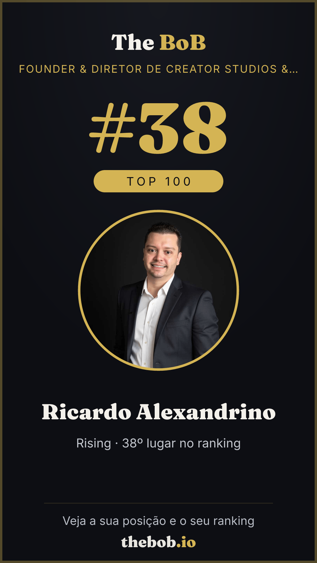 Selo The BoB · Ricardo Alexandrino
