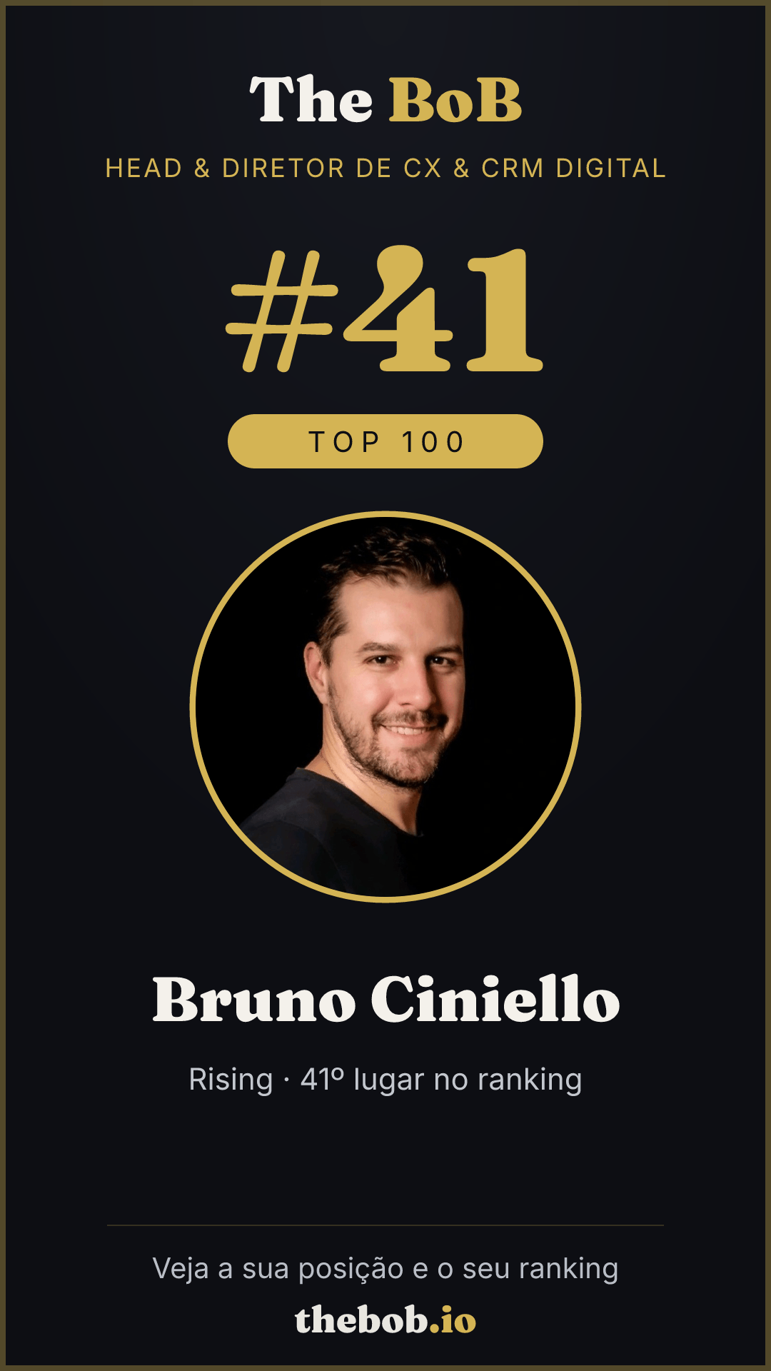 Selo The BoB · Bruno Ciniello
