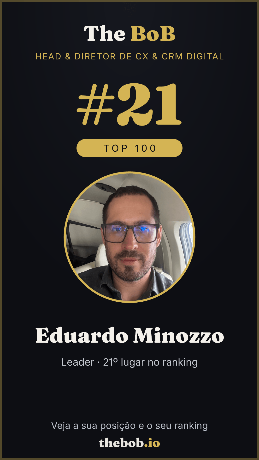 Selo The BoB · Eduardo Minozzo
