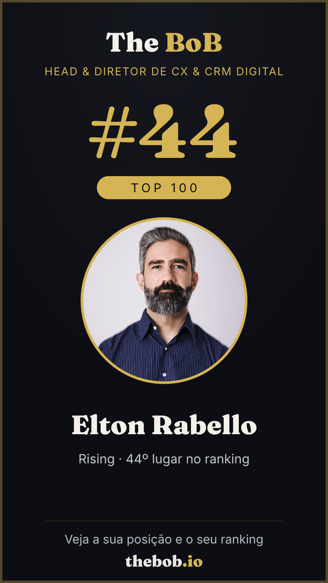 Selo The BoB · Elton Rabello