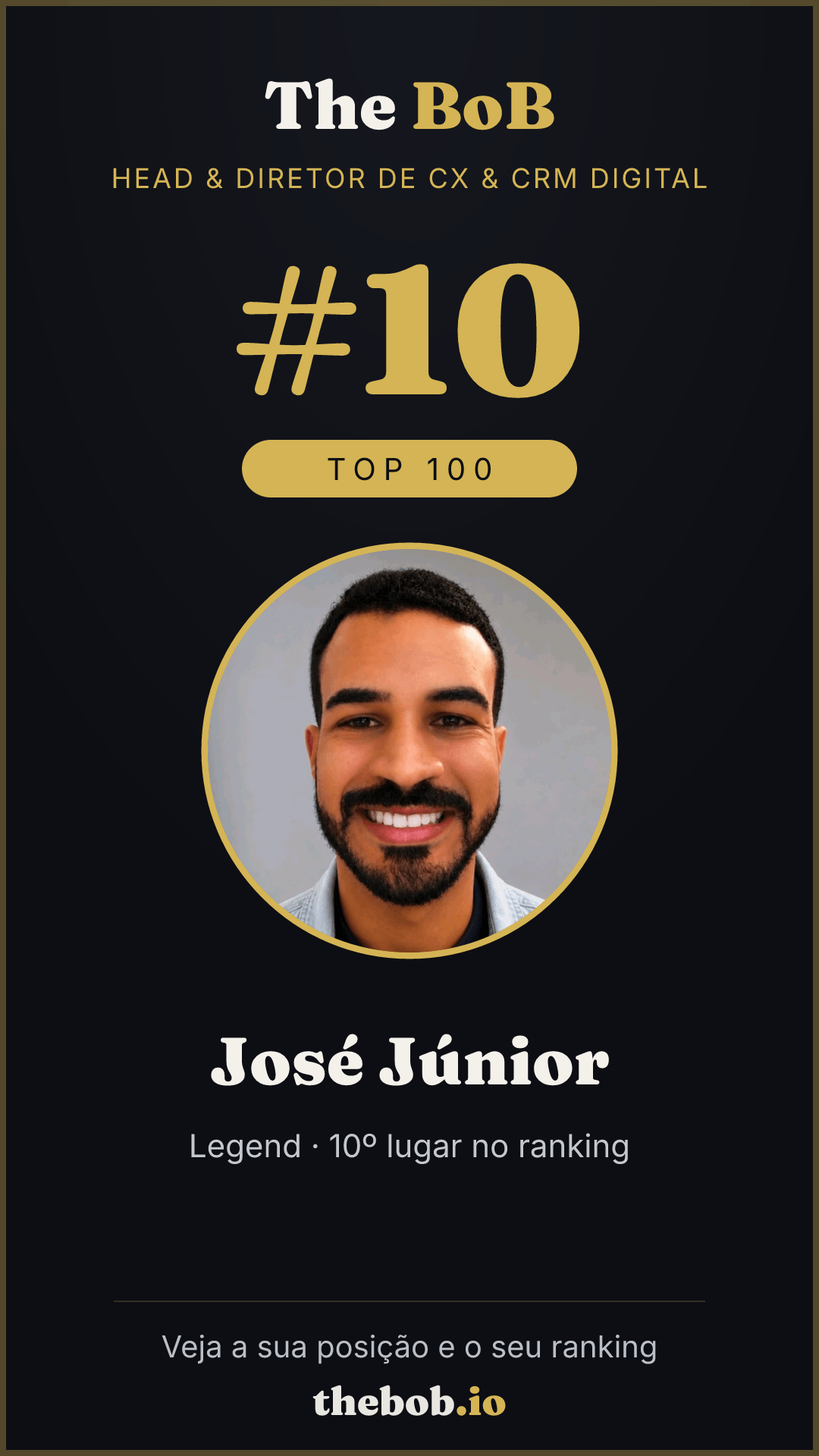 Selo The BoB · José Júnior