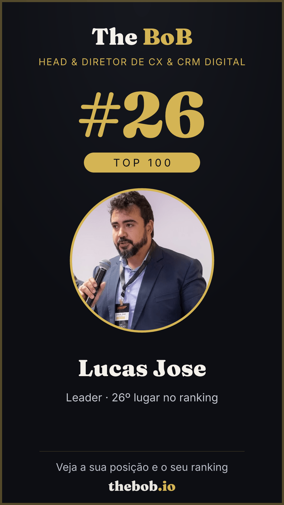 Selo The BoB · Lucas Jose