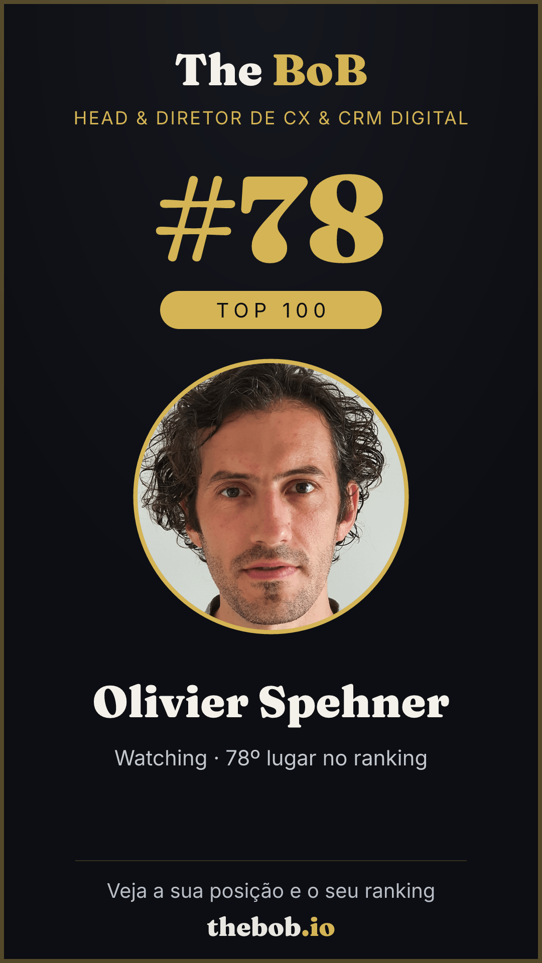 Selo The BoB · Olivier Spehner