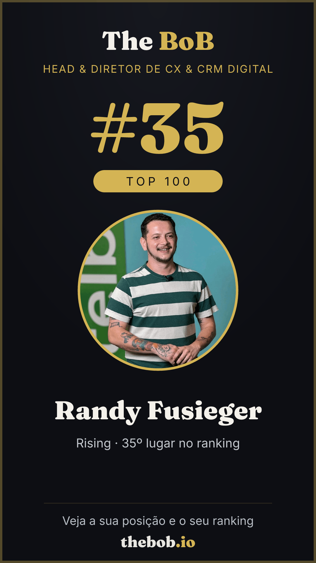Selo The BoB · Randy Fusieger