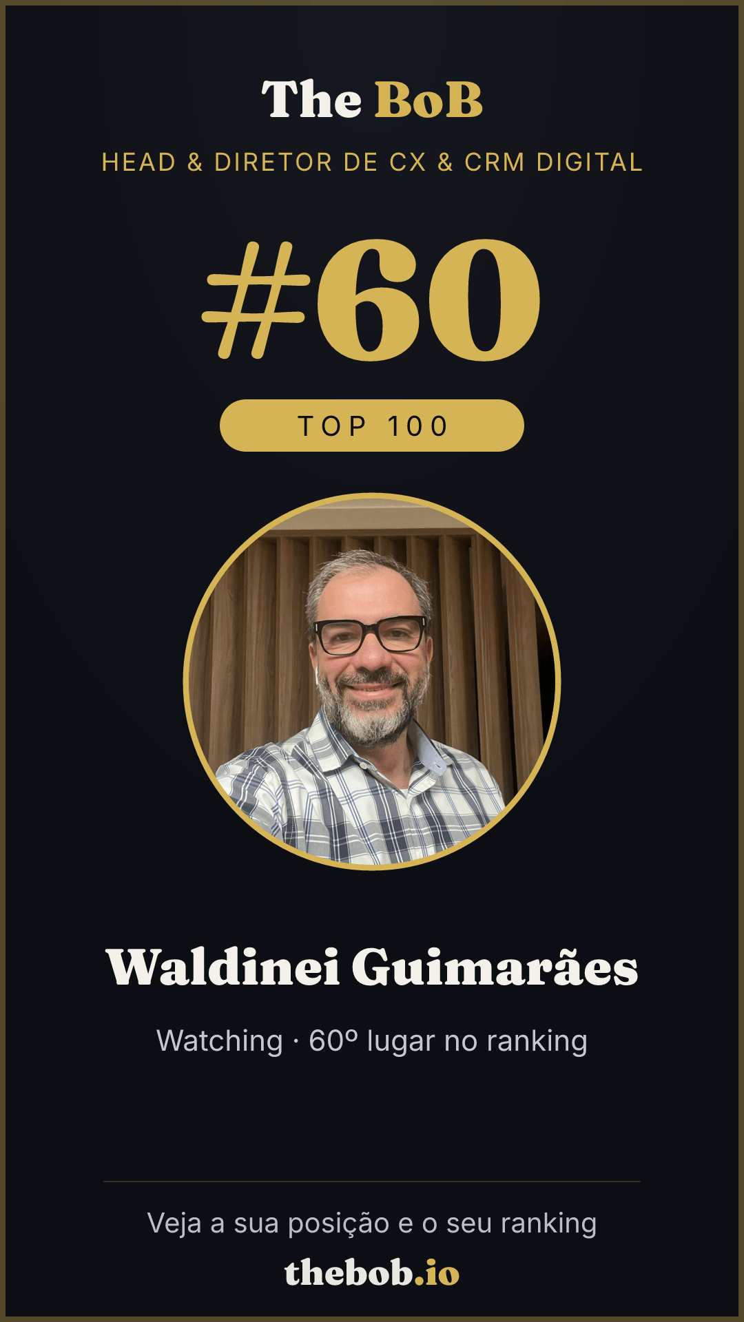 Selo The BoB · Waldinei Guimarães