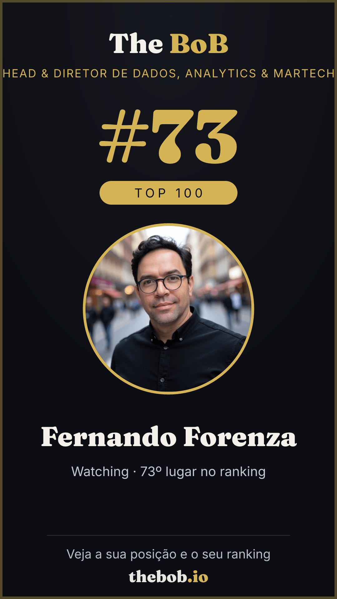 Selo The BoB · Fernando Forenza