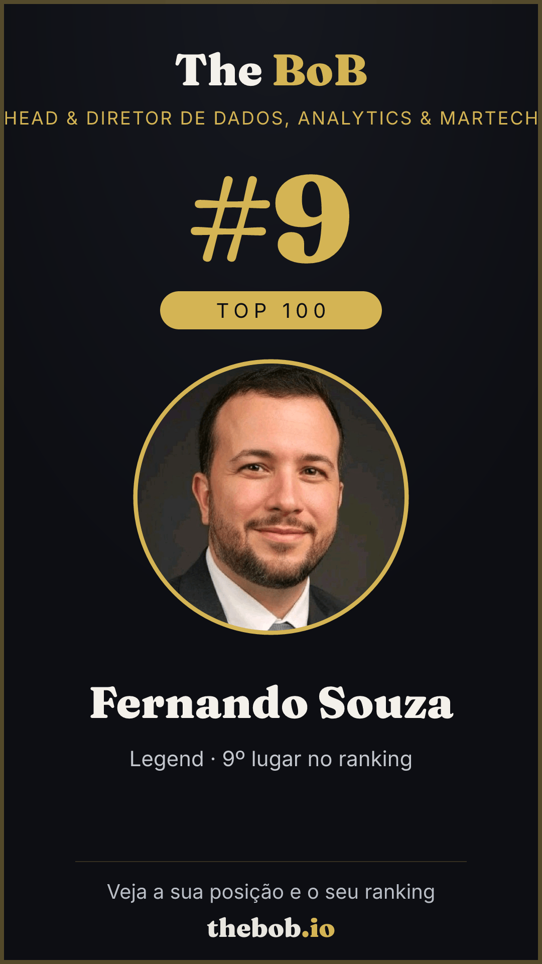 Selo The BoB · Fernando Souza
