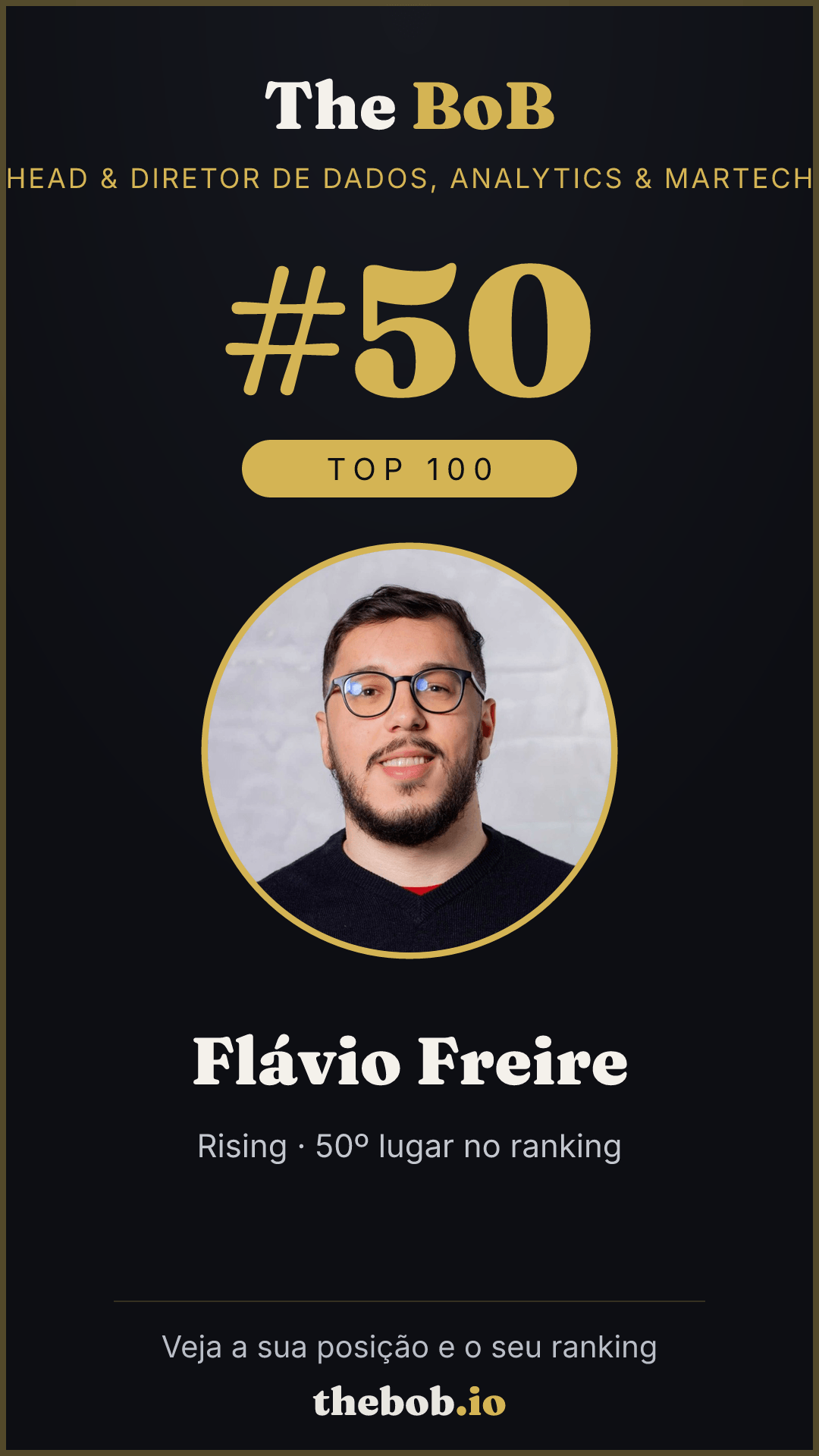 Selo The BoB · Flávio Freire