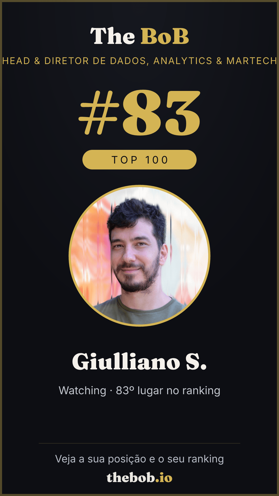 Selo The BoB · Giulliano S.